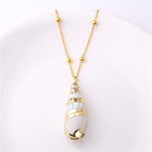 2019 Boho Conch Shells Necklace Sea Beach Pendant Necklace For Women