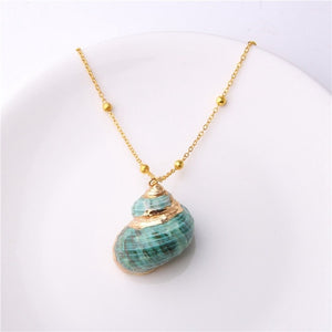 2019 Boho Conch Shells Necklace Sea Beach Pendant Necklace For Women