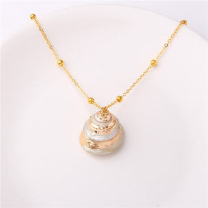 2019 Boho Conch Shells Necklace Sea Beach Pendant Necklace For Women