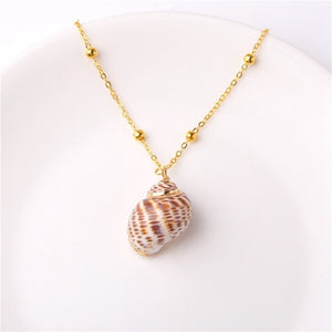 2019 Boho Conch Shells Necklace Sea Beach Pendant Necklace For Women