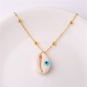 2019 Boho Conch Shells Necklace Sea Beach Pendant Necklace For Women