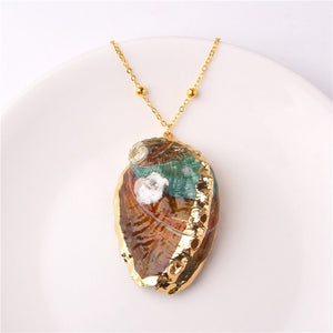 2019 Boho Conch Shells Necklace Sea Beach Pendant Necklace For Women