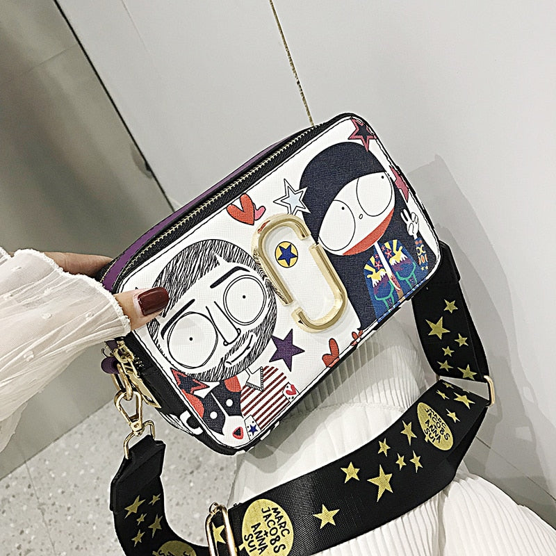 Crossbody Women's Handbag Small O Bag Shoulder Strap Luxury Famous Brands