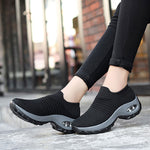 2019  Women Sneakers Casual  Breathable Mesh Air Cushion Soles For Maximum Comfort