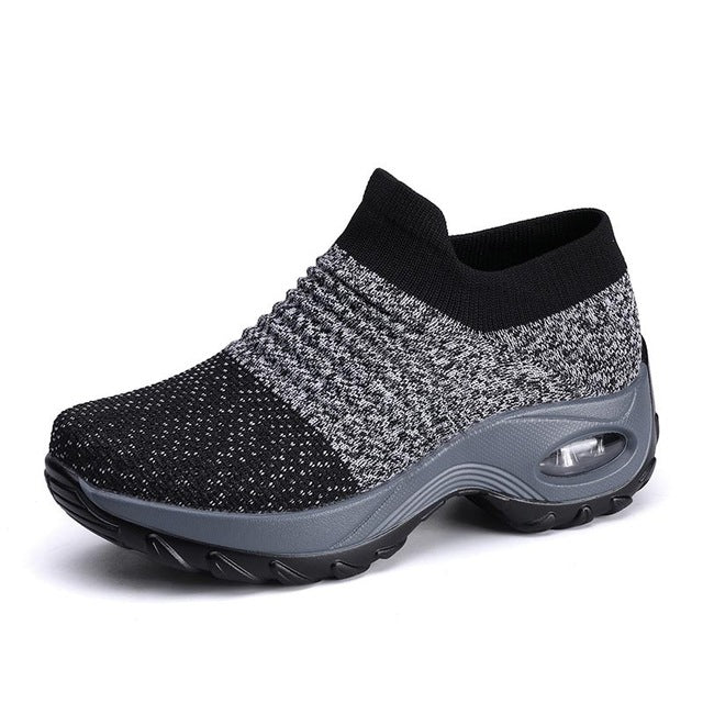 2019  Women Sneakers Casual  Breathable Mesh Air Cushion Soles For Maximum Comfort