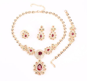 Fine Jewelry Sets For Women Wedding Accessories African Beads Gold Color