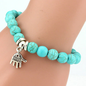 SHEEGIOR Boho Vintage Turquoises Bracelets For Women