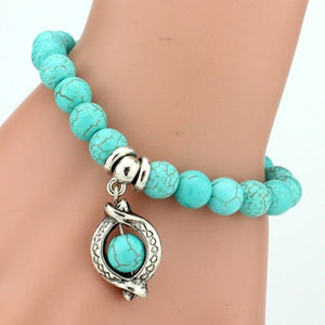 SHEEGIOR Boho Vintage Turquoises Bracelets For Women