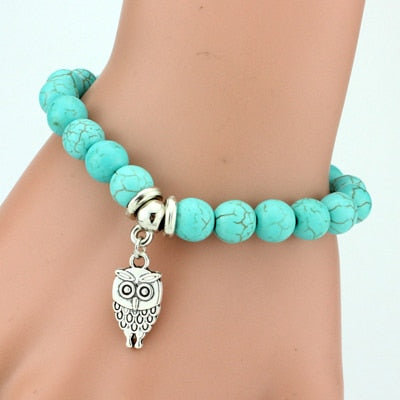 SHEEGIOR Boho Vintage Turquoises Bracelets For Women