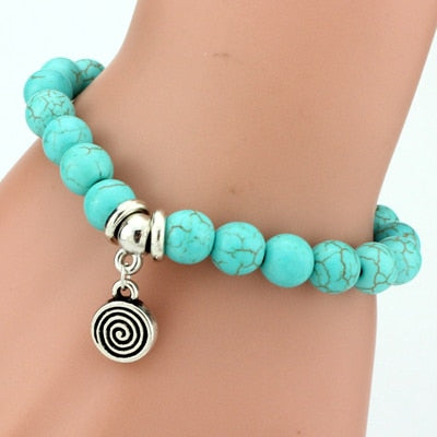 SHEEGIOR Boho Vintage Turquoises Bracelets For Women