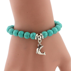 SHEEGIOR Boho Vintage Turquoises Bracelets For Women