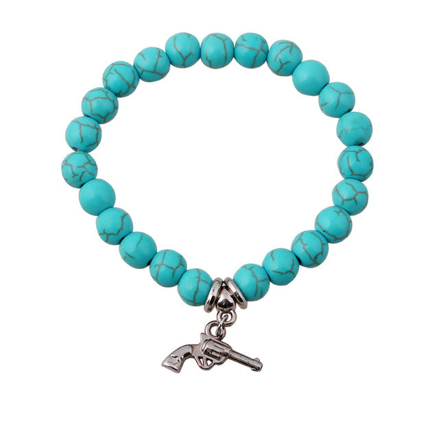 SHEEGIOR Boho Vintage Turquoises Bracelets For Women