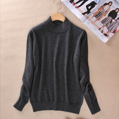 Zocept High-Quality Cashmere Wool Sweater Women Fashion Autumn Winter