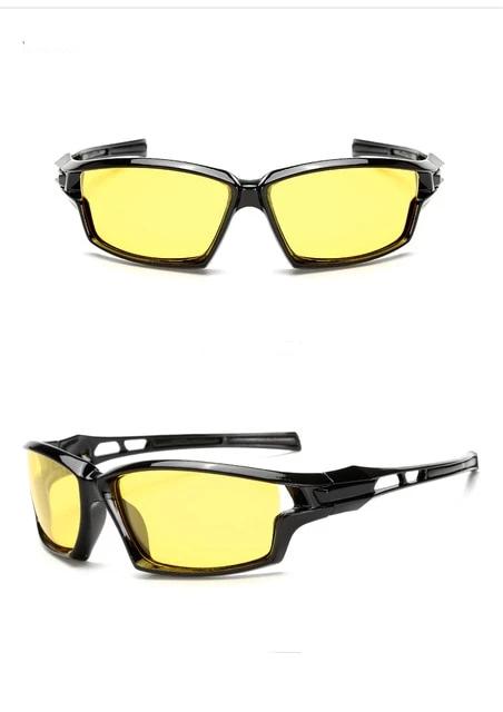 New Yellow Lenses Night Vision Safety Driving Glasses That Reduce Glare