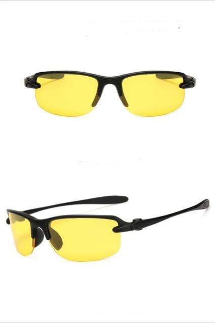 New Yellow Lenses Night Vision Safety Driving Glasses That Reduce Glare