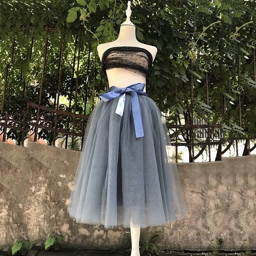 Fashionable Multi- Layered Tulle skirt In Many Colors For All Occasions