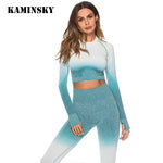 Kaminsky Women Two Piece Set Sportswear Sweatshirt Tracksuit