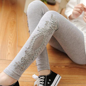 Women cotton lace decoration leggings 2019 size 7XL 4XL 3XL XXL XL L M S 6XL 5XL