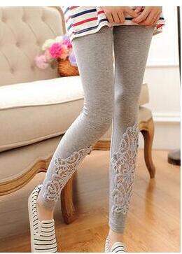 Women cotton lace decoration leggings 2019 size 7XL 4XL 3XL XXL XL L M S 6XL 5XL