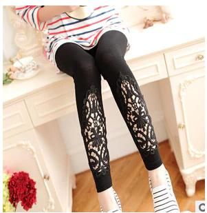 Women cotton lace decoration leggings 2019 size 7XL 4XL 3XL XXL XL L M S 6XL 5XL