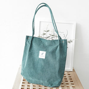 Mara's Dream High Capacity Women Corduroy Tote