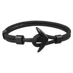 HOMOD 2019 New Fashion Black Color Anchor Bracelets