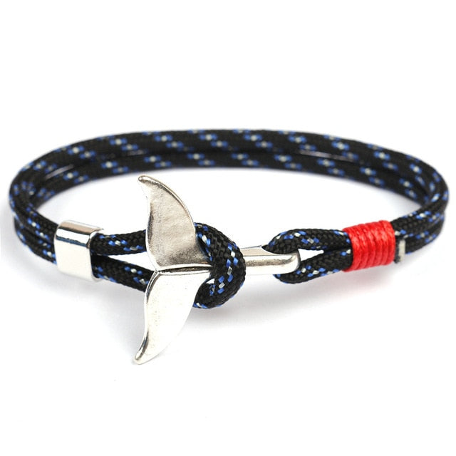 HOMOD 2019 New Fashion Black Color Anchor Bracelets