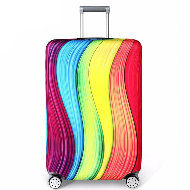 JULY'S SONG Suitcase Case 18-32 Inch Elastic Luggage Protective Covers Dust-proof Travel Accessories