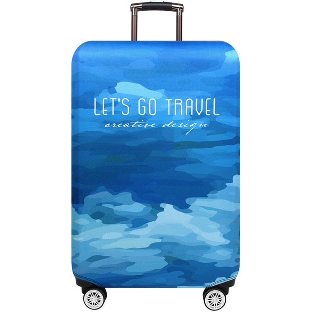 JULY'S SONG Suitcase Case 18-32 Inch Elastic Luggage Protective Covers Dust-proof Travel Accessories