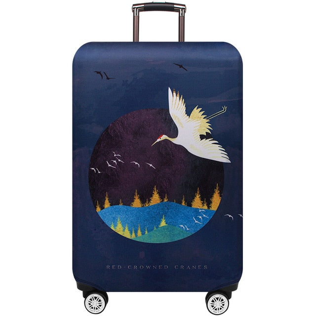 JULY'S SONG Suitcase Case 18-32 Inch Elastic Luggage Protective Covers Dust-proof Travel Accessories