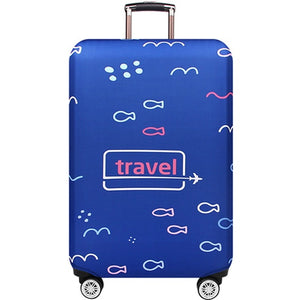 JULY'S SONG Suitcase Case 18-32 Inch Elastic Luggage Protective Covers Dust-proof Travel Accessories