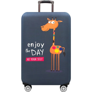 JULY'S SONG Suitcase Case 18-32 Inch Elastic Luggage Protective Covers Dust-proof Travel Accessories