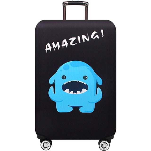 JULY'S SONG Suitcase Case 18-32 Inch Elastic Luggage Protective Covers Dust-proof Travel Accessories