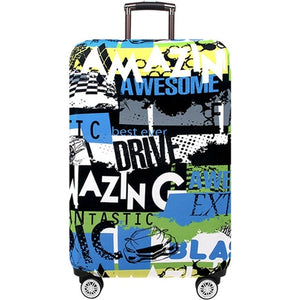 JULY'S SONG Suitcase Case 18-32 Inch Elastic Luggage Protective Covers Dust-proof Travel Accessories