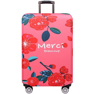 JULY'S SONG Suitcase Case 18-32 Inch Elastic Luggage Protective Covers Dust-proof Travel Accessories