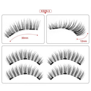 Magnetic Eyelashes 3 Magnets Handmade 3D/6D Magnetic Lashes Natural False Eyelashes