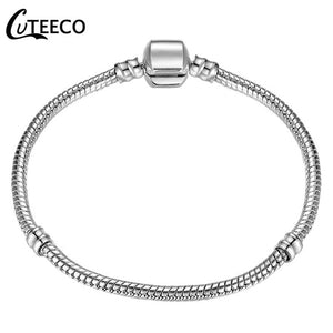 Fashion Silver Charms Bracelet  For Women