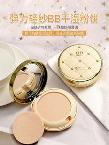 Facial Pressed Powder Lasting Oil-control Smooth skin Easy to Concealer Wet and Dry Makeup Foundation for Women&Girls