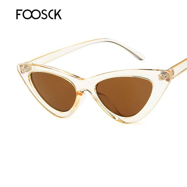 FOOSCK  2019 Women Designer Sunglasses High Quality Brand Designer De Soleil