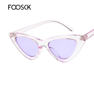 FOOSCK  2019 Women Designer Sunglasses High Quality Brand Designer De Soleil