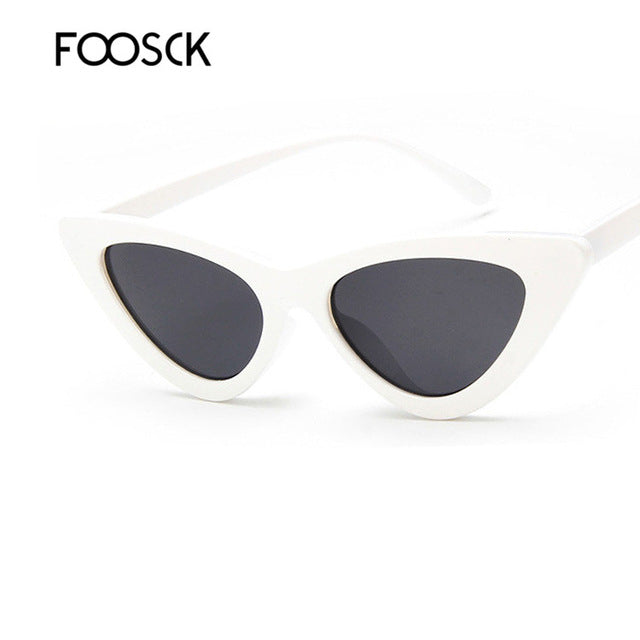 FOOSCK  2019 Women Designer Sunglasses High Quality Brand Designer De Soleil