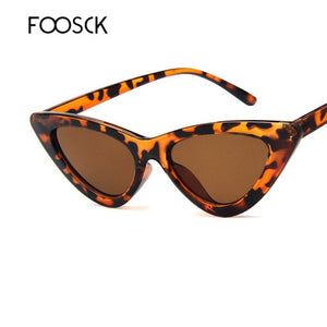 FOOSCK  2019 Women Designer Sunglasses High Quality Brand Designer De Soleil