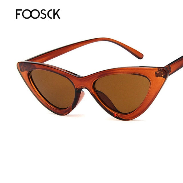 FOOSCK  2019 Women Designer Sunglasses High Quality Brand Designer De Soleil